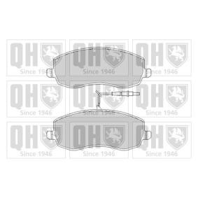 Achetez des Plaquettes de frein QUINTON HAZELL BP1660 à prix pour 82,66 €