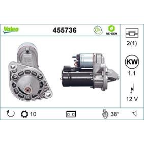 Köp Startmotor av VALEO 455736 till det låga priset 3835,08 kr