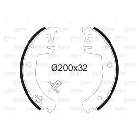 Comprar Juego de zapatas de frenos de VALEO 562574 a bajo precio de 54,47 €