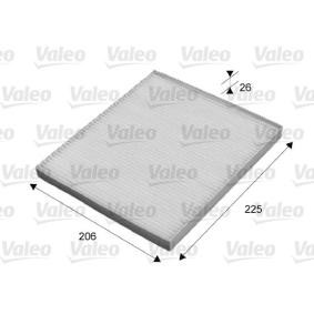 Comprar Filtro de habitáculo de VALEO 715645 a bajo precio de 12,28 €