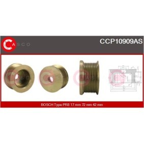 Anlasser CST35318GS von CASCO günstig für 86,71 € online kaufen