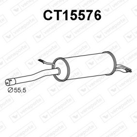 Compre Panela de escape traseira da VENEPORTE CT15576 a um preço baixo por 167,62 €