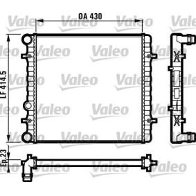 Kjøp Radiator, motorkjøling av VALEO 731607 til den lave prisen 891,50 NOK