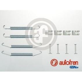 Comprar Juego de accesorios, zapatas de freno de AUTOFREN SEINSA D3907A a bajo precio de 10,31 €
