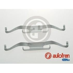 Compre Kit de acessórios, pastilhas de travão da AUTOFREN SEINSA D42581A a um preço baixo por 7,33 €