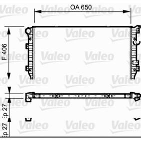 Kjøp Radiator, motorkjøling av VALEO 735133 til den lave prisen 5115,94 NOK