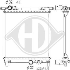 Achetez des Radiateur du moteur DIEDERICHS DCM3469 à prix pour 126,13 €