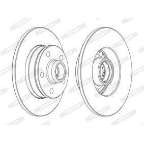 Comprar Disco de freno de FERODO DDF266C a bajo precio de 50,37 €