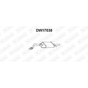 Endschalldämpfer für DAEWOO von VENEPORTE
