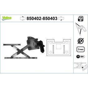 Osta Lasinnostin VALEO:llä 850402 edullisesti hintaan 132,55 €