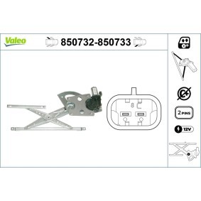 Fensterheber 850732 DAIHATSU von VALEO