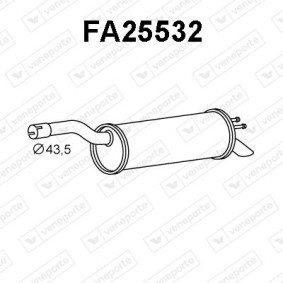 Endschalldämpfer von VENEPORTE FA25532