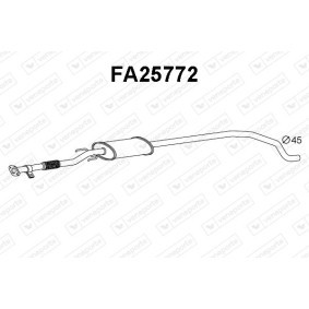Vorschalldämpfer FA25772 FIAT GRANDE PUNTO von VENEPORTE