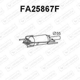 Partikelfilter (DPF) von VENEPORTE FA25867F