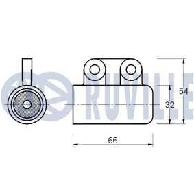 Gleitschiene, Steuerkette 3468015 NISSAN von RUVILLE