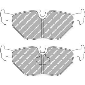 Comprar Juego de pastillas de freno de FERODO RACING FCP1301H a bajo precio de 191,62 €