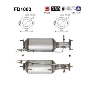 Compre Filtro de partículas da AS FD1003 a um preço baixo por 225,94 €