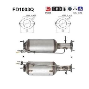 Compre Filtro de partículas da AS FD1003Q a um preço baixo por 347,01 €