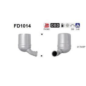 Partikelfilter (DPF) FD1014