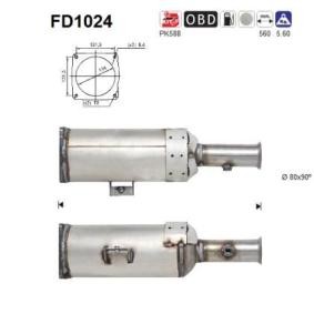 Partikelfilter (DPF) FD1024 FIAT ULYSSE von AS
