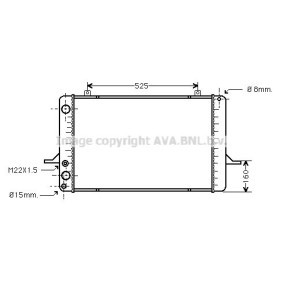 Acquista Radiatore motore da PRASCO FD2035 a buon mercato per soli 1049,26 €