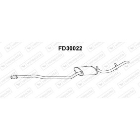 Compre Panela de escape traseira da VENEPORTE FD30022 a um preço baixo por 95,76 €