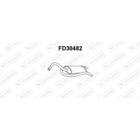 Compre Panela de escape traseira da VENEPORTE FD30482 a um preço baixo por 86,16 €
