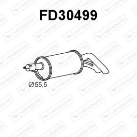 Endschalldämpfer von VENEPORTE FD30499