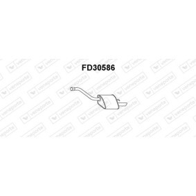 Compre Panela de escape traseira da VENEPORTE FD30586 a um preço baixo por 89,48 €