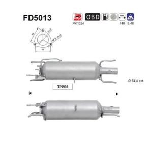 Compre Filtro de partículas da AS FD5013 a um preço baixo por 304,04 €