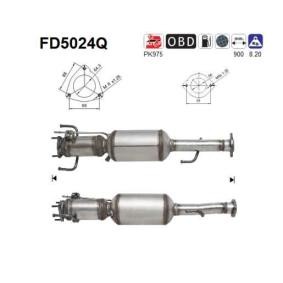 Compre Filtro de partículas da AS FD5024Q a um preço baixo por 500,10 €