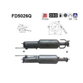 Compre Filtro de partículas da AS FD5026Q a um preço baixo por 514,62 €