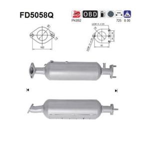 Compre Filtro de partículas da AS FD5058Q a um preço baixo por 497,70 €
