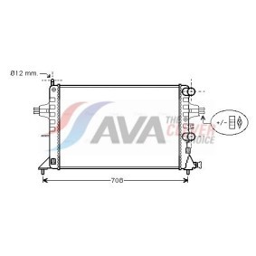 Gebläsemotor für LANCIA von AVA COOLING SYSTEMS