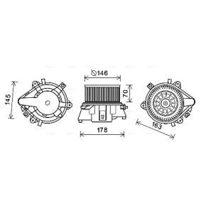 Gebläsemotor für LANCIA von AVA COOLING SYSTEMS