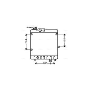 Achetez des Radiateur du moteur AVA COOLING SYSTEMS FTA2028 à prix pour 63,76 €
