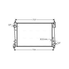 Achetez des Radiateur du moteur AVA COOLING SYSTEMS FTA2401 à prix pour 158,24 €