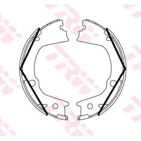 Comprar Zapata de freno de mano de TRW GS8859 a bajo precio de 30,73 €