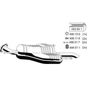 Compre Panela de escape traseira da ERNST 052160 a um preço baixo por 162,11 €