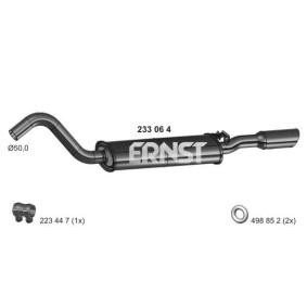 Endschalldämpfer 233064 AUDI CABRIOLET von ERNST