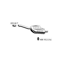 Compre Panela de escape traseira da ERNST 341134 a um preço baixo por 102,68 €