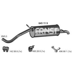 Compre Panela de escape traseira da ERNST 645119 a um preço baixo por 141,83 €