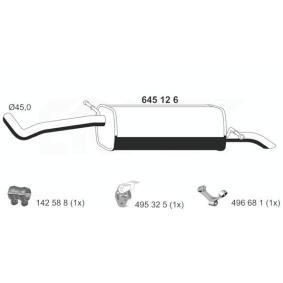 Compre Panela de escape traseira da ERNST 645126 a um preço baixo por 121,19 €