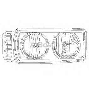 Compre Farol principal da BOSCH 0 318 148 213 a um preço baixo por 193,63 €