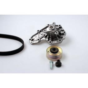 Achetez des Pompe à eau+Jeu de courroie trapézoïdale à nervures GK K980301A à prix pour 167,03 €