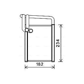 Wärmetauscher des Herstellers AVA COOLING SYSTEMS - Originalware Artikelnummer: KAA6259