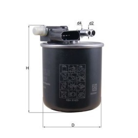 Comprar Filtro combustible de KNECHT KL 911 a bajo precio de 119,62 €