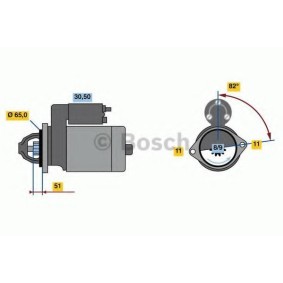 Anlasser von BOSCH