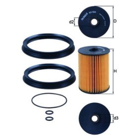 Köp Bränslefilter av KNECHT KX 504D till det låga priset 458,08 kr