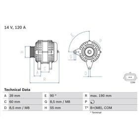 Lichtmaschine von BOSCH